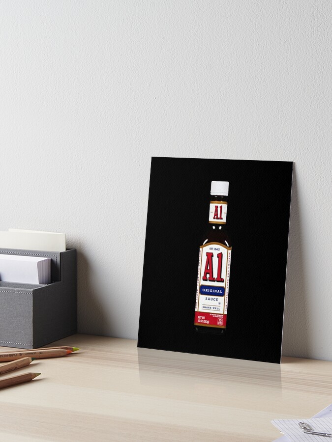 A1 Steak Sauce Classic  Art Board Print for Sale by jayeshainch