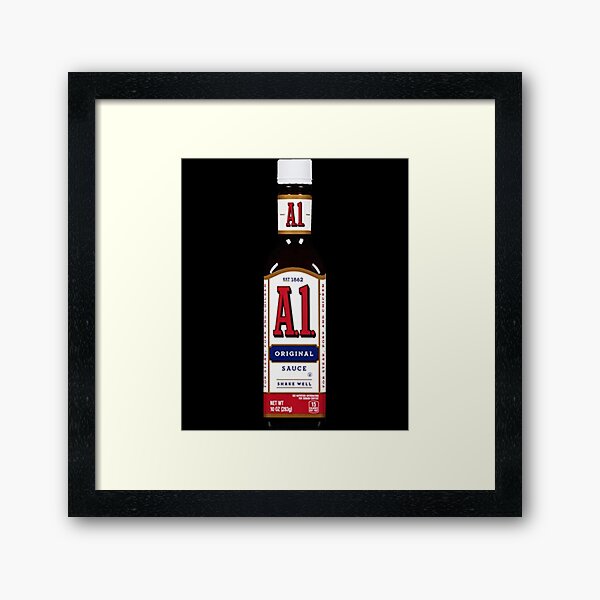 A1 Steak Sauce Classic  Art Board Print for Sale by jayeshainch