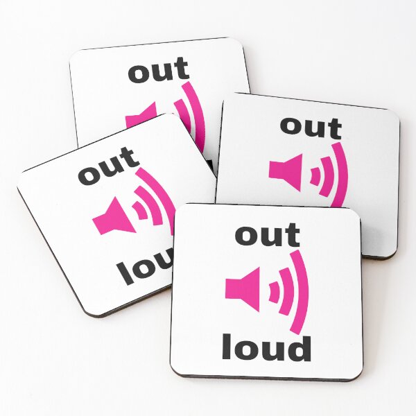 Item preview, Out Loud (Border)  designed and sold by JohnnyArtPavlou.