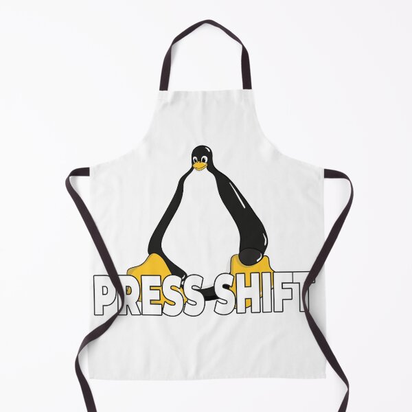 Item preview, Linux Penguin Computer Humor Caps Lock On Press Shift designed and sold by Cedinho.