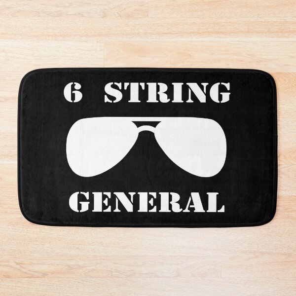 Item preview, 6 String General (White Text) designed and sold by Airwear 6.0.