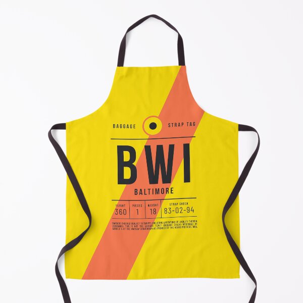 Item preview, Luggage Tag E - BWI Baltimore USA designed and sold by VoodooCircus.