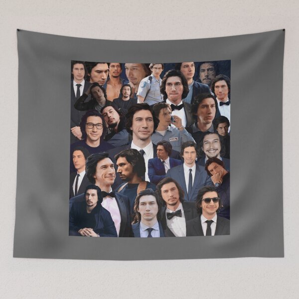 Item preview, Adam Driver Blue Collage  Classic designed and sold by thanielParamore.