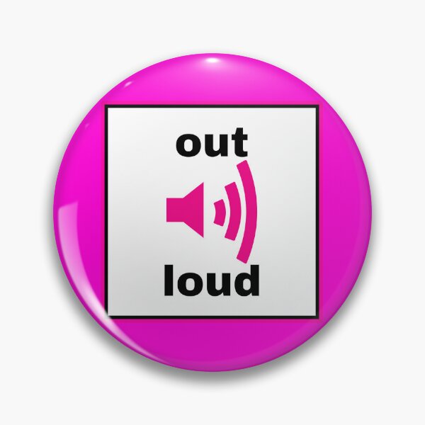 Item preview, Out Loud (Border)  designed and sold by JohnnyArtPavlou.