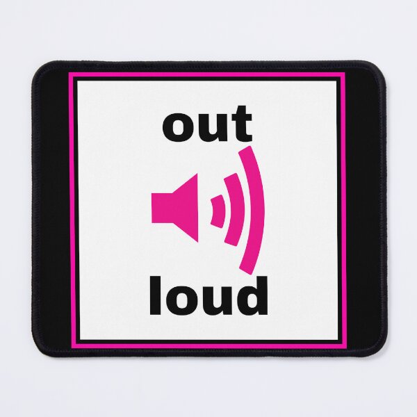 Item preview, Out Loud (Border) designed and sold by JohnnyArtPavlou.