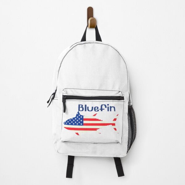 Item preview, Bluefin Tuna Fish American Flag Sticker designed and sold by Shifa19.