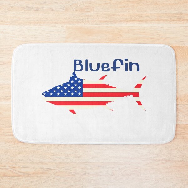 Item preview, Bluefin Tuna Fish American Flag Sticker designed and sold by Shifa19.