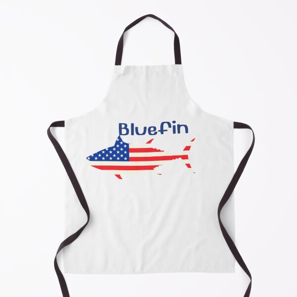 Item preview, Bluefin Tuna Fish American Flag Sticker designed and sold by Shifa19.