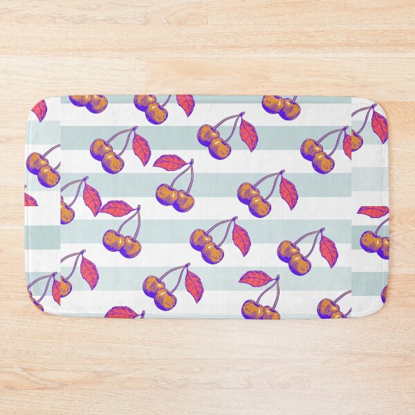 Item preview, Golden Vintage Cherry Pattern Retro Collection  designed and sold by tagmoj.