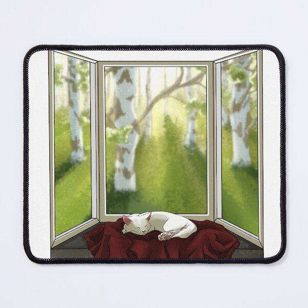 Item preview, Sleeping beauty white cat designed and sold by Kristoffersson.
