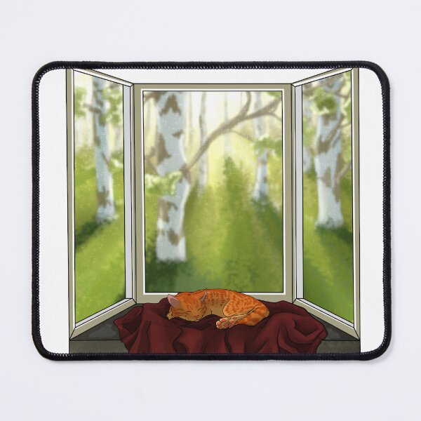 Item preview, Sleeping beauty orange tabby cat designed and sold by Kristoffersson.