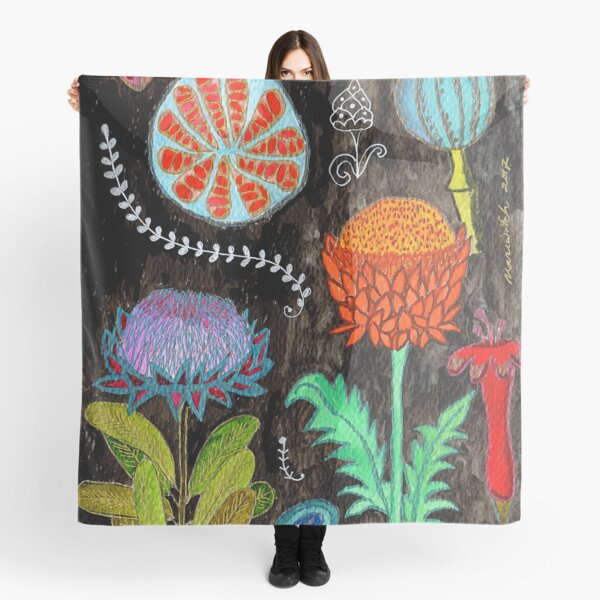 Gardening At Night Scarf