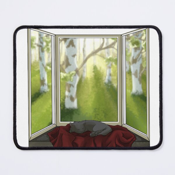 Item preview, Sleeping beauty gray cat designed and sold by Kristoffersson.