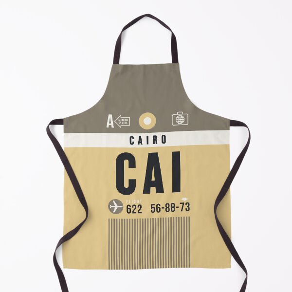 Item preview, Luggage Tag A - CAI Cairo Egypt designed and sold by VoodooCircus.