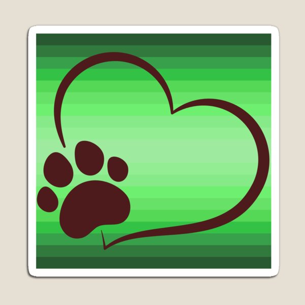 Item preview, Love your dog green fade gradient by dsrdirect  designed and sold by dsrdirect.
