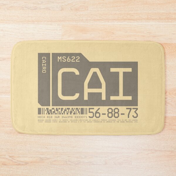 Item preview, Luggage Tag C - CAI Cairo Egypt designed and sold by VoodooCircus.