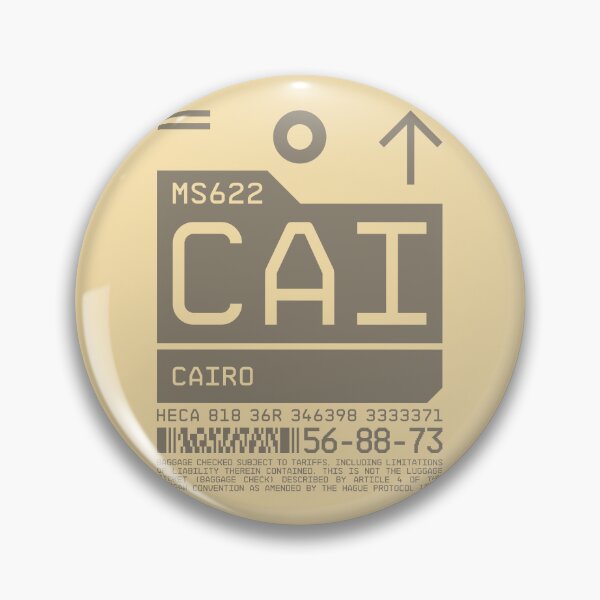 Item preview, Luggage Tag C - CAI Cairo Egypt designed and sold by VoodooCircus.
