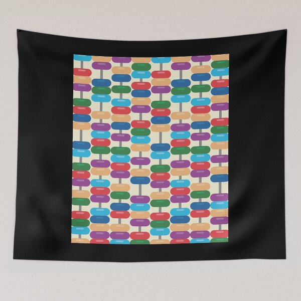 Item preview, Abacus  Brightly Coloured Beads  Graphic  designed and sold by jayeshainch.