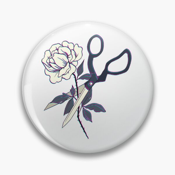 Item preview, tree scissors. sticker Botanical icon snipper designed and sold by Shifa19.