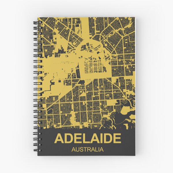 Item preview, Adelaide Map Art Black Gold Australia designed and sold by EpicMaps.