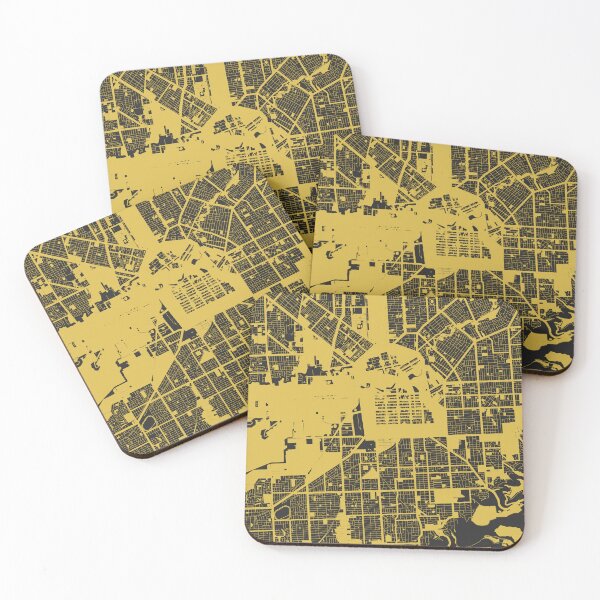 Item preview, Adelaide Map Art Black Gold Australia designed and sold by EpicMaps.