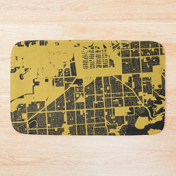 Item preview, Adelaide Map Art Black Gold Australia designed and sold by EpicMaps.