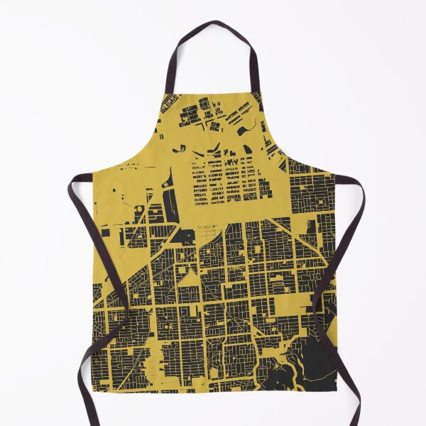 Item preview, Adelaide Map Art Black Gold Australia designed and sold by EpicMaps.