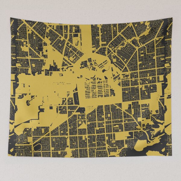 Item preview, Adelaide Map Art Black Gold Australia designed and sold by EpicMaps.