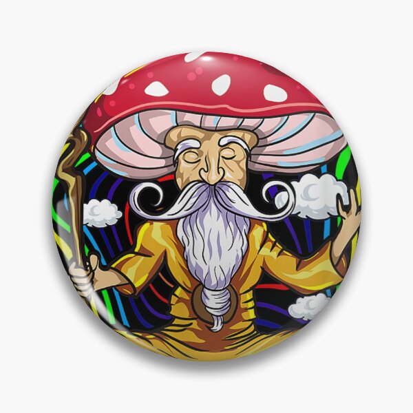Item preview, Funny Magic Mushroom Shroom Wizard Trippy LSD Acid Trip designed and sold by Earlene2365.