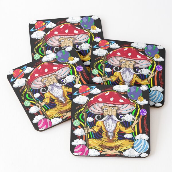 Item preview, Funny Magic Mushroom Shroom Wizard Trippy LSD Acid Trip designed and sold by Earlene2365.