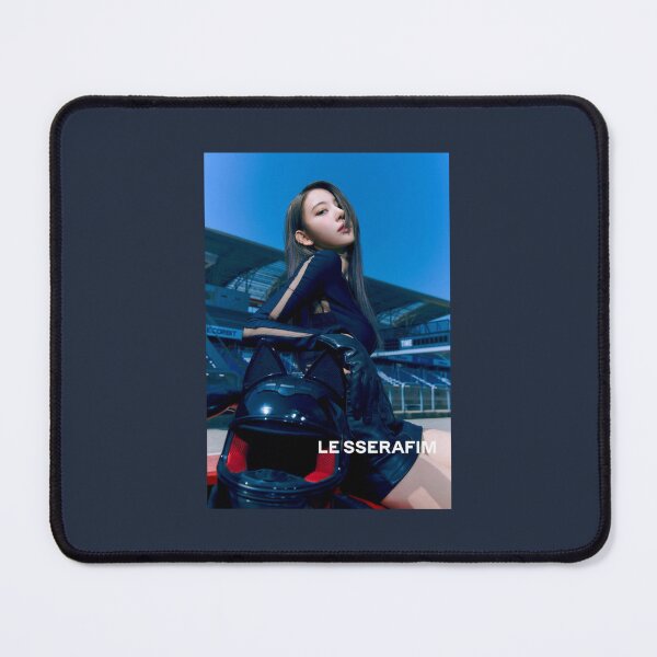 Item preview, SAKURA LE SSERAFIM FEARLESS Teaser Black Petrol designed and sold by JeromeJonguene.