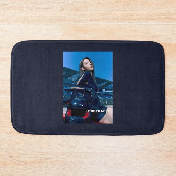 Item preview, SAKURA LE SSERAFIM FEARLESS Teaser Black Petrol designed and sold by JeromeJonguene.