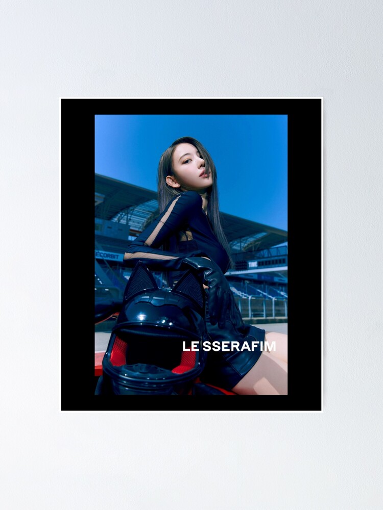 SAKURA LE SSERAFIM FEARLESS Teaser Black Petrol