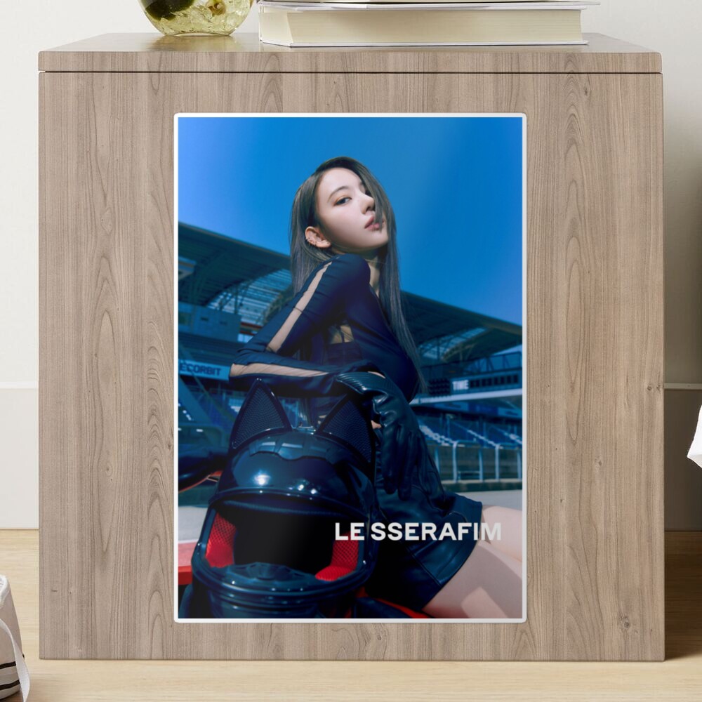 SAKURA LE SSERAFIM FEARLESS Teaser Black Petrol