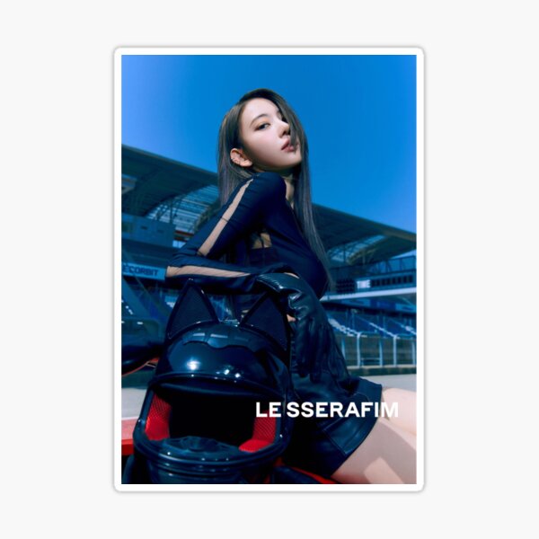 SAKURA LE SSERAFIM FEARLESS Teaser Black Petrol