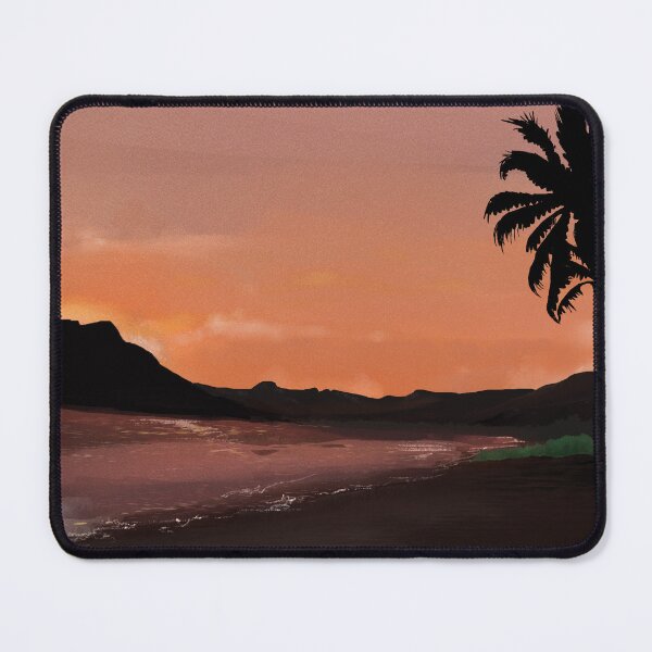 Item preview, Beach Sunset Illustration designed and sold by maulaniism.