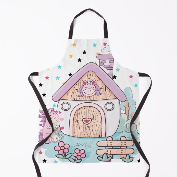 Artikelvorschau, A Unicorn And His Cute House On The Plot entworfen und verkauft von Akimatax ✯✯✯✯✯.