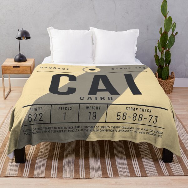 Item preview, Luggage Tag E - CAI Cairo Egypt designed and sold by VoodooCircus.