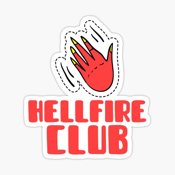 Item preview, Hellfire Club waving hand from below designed and sold by 1mdmx.