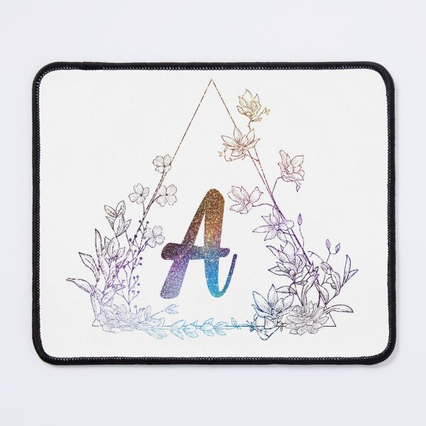 Artikelvorschau, Glitter Monogram A entworfen und verkauft von ModernStyleBoho.