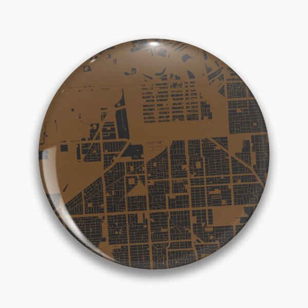 Item preview, Adelaide Map Art coffee color Australia designed and sold by EpicMaps.