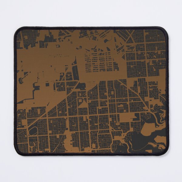 Item preview, Adelaide Map Art coffee color Australia designed and sold by EpicMaps.