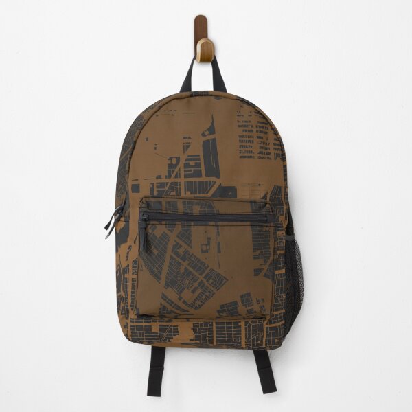 Item preview, Adelaide Map Art coffee color Australia designed and sold by EpicMaps.