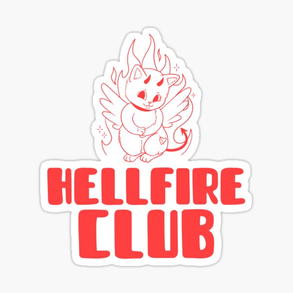 Item preview, Hellfire Club little kitty be little devil cat puppy designed and sold by 1mdmx.