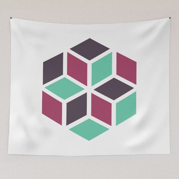 Item preview, Colorful Cubes designed and sold by 236design.
