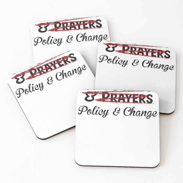 Item preview, Thoughts and prayers policy and change funny designed and sold by Devante5663.