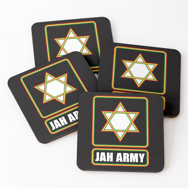 Artikelvorschau, Jah Army Rastafari Rasta Davidstern entworfen und verkauft von designandclouds.