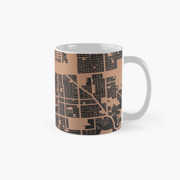 Item preview, Adelaide Map Art Chocolate color Australia designed and sold by EpicMaps.