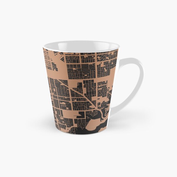 Item preview, Adelaide Map Art Chocolate color Australia designed and sold by EpicMaps.