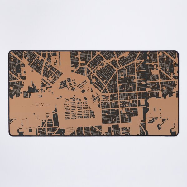 Item preview, Adelaide Map Art Chocolate color Australia designed and sold by EpicMaps.